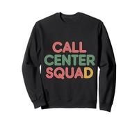 Call Center Squad Crew Support Customer Service |- Felpa