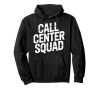 Call Center Squad Crew Support Customer Service - Felpa con Cappuccio