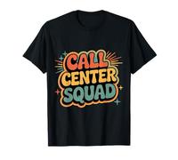 Call Center Squad Crew Support Customer Service |-- Maglietta