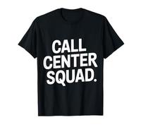 Call Center Squad Crew Support Customer Service |- Maglietta