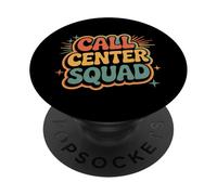 Call Center Squad Crew Support Customer Service |- PopSockets PopGrip Adesivo