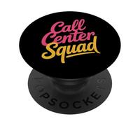 Call Center Squad Crew Support Customer Service |- PopSockets PopGrip Adesivo