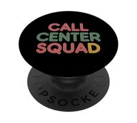 Call Center Squad Crew Support Customer Service |- PopSockets PopGrip Adesivo