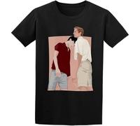 Call Me by Your Name Funny Print Mens T Shirt Black 3XL