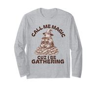 Call Me Magic Cuz I Be Gathering Capibara Imprenditore Maglia a Manica