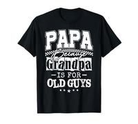 Call Me Papa Funny Grandpa Alternative Tee Maglietta