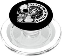 Call Me When It Leaks Funny Plumber Plumbing Humor Repair PopSockets PopGrip per MagSafe