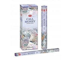 Call Money - Scatola di Six 20 Stick Tubes, 120 Sticks Total - Hem incense