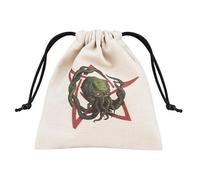 Call Of Cthulhu Beige & Multicolor Dadi Borsa Roleplaying Q-Workshop RPG BCTH103