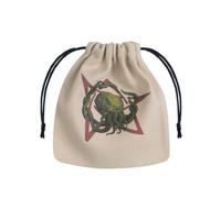 Call of Cthulhu Beige & Multicolor Dadi Borsa Roleplaying Q-workshop RPG BCTH103