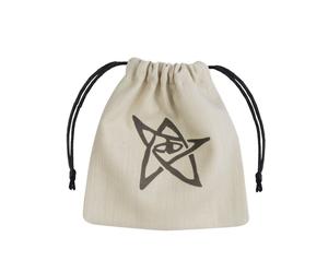 Call Of Cthulhu Beige & Nero Dadi Borsa Roleplaying Giochi Q-Workshop RPG