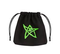 Call Of Cthulhu Nero & Verde Dadi Borsa Roleplaying Giochi Q-Workshop RPG
