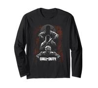 Call of Duty Black Ops Halftone Video Game Maglia a Manica