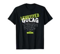 Call of Duty I Survived The Gulag Video Game Maglietta