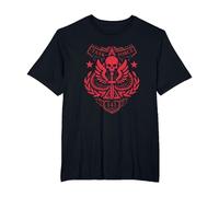 Call of Duty: Modern Warfare 2 Task Force 141 Red Badge Logo Maglietta, Uomo Taglie Grandi, Nero, 6X Tall