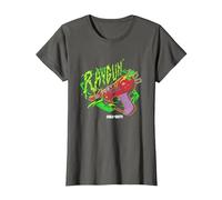 Call of Duty Raygun Zombie Green Neon Big Chest Retro Logo Maglietta