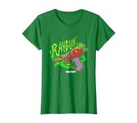 Call of Duty Raygun Zombie Green Neon Big Chest Retro Logo Maglietta