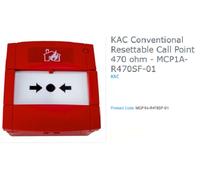 CALL POINT, RED 470 OHM MCP1A-R470SF-01 EN54-11 TYPE A , INDOOR USE Fire Allarm