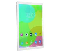 Call Tablet, 6G 128G Tablet da 10,1 Pollici 5 MP 8 MP Doppia Fotocamera 100-240 V Argento per Il Gioco (Spina UE)