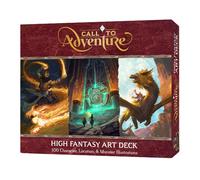 Call to Adventure Fantasy Art Highly Interactive Funfilled Deck Card Game