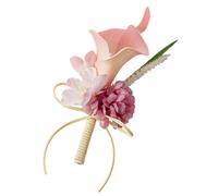 Calla Lily Boutonniere Spilla di Sicurezza Colore Schema per Ce
