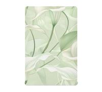 Calla Lily Flower Colori Pastello Verde menta musulmano lenzuola presepe biancheria da letto Boy 52''x28'' sábanas para cuna de ni?a