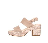 CALLAGHAN 28801 Pesca Nude Sandali Donna Scarpe Tacco Pelle Scamosciata 40/Beige