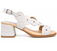 Callaghan 34209 Kimy - Sandali con tacco da donna, colore: argento, argento, 37 EU