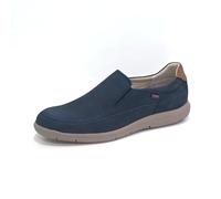 Callaghan - 46805 Marino - Scarpa Casual in pelle, senza lacci, Suola in gomma, per: Uomo, Marino, 44 EU