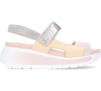 CALLAGHAN - sandalo in pelle e camoscio, nabuk, donna, biancaneve - 37 EU (bianco, Sistema Taglie Calzature EU, Adulto, Numero, Media, 37)