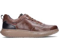 Callaghan - Scarpa casual con lacci,Piatto,Suola larga in gomma,in pelle,tinta unita, classico,semplice, per: uomo, marrone, 44 EU