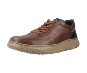 Callaghan - Scarpa casual con lacci,Piatto,Suola larga in gomma,in pelle,tinta unita, classico,semplice, per: uomo