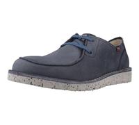 Callaghan - Scarpa casual in pelle, con lacci, suola in gomma, per: uomo, blu, 44 EU, 58101