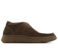 Callaghan - Scarpa in pelle, stile Wallabee, con lacci, suola in gomma, per: uomo, Tartufo (Trufa), 42 EU