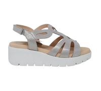 Callaghan, ,Shoes ,Donna ,Grigio ,37 EU Sandalia in Pelle Adattiva con Tacco 5cm