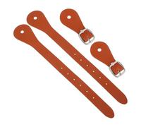 CALLARON 1 Paio Cinghie per Speroni Regolabili in Similpelle per Stivali Western Uomo Donna Accessori Equitazione Sicurezza e Protezione