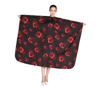 CALLARON 1 Pezzo Grembiule Da Parrucchiere Mantello Da Parrucchiere Per Taglio Di Per Mantello Per Il Taglio Dei Abito Per Il Taglio Dei Rosso