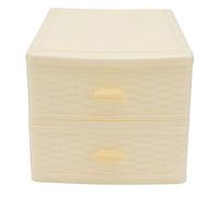 CALLARON 1 Pezzo Organizer per Cosmetici Stoccaggio Due Strati per Ufficio e Dormitorio Compatta per Gioielli e Accessori