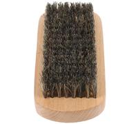 CALLARON 1 Pezzo Riparato Ad Olio Per La Barba Setola Spazzola Per La Cura Della Barba Baffi Barba Di Setole Di Cinghiale Toelettatura Gnocchi Di Maiale Ai Fiori Di Faggio Marrone