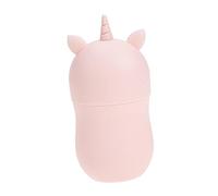 CALLARON 1 Pz Di Ghiaccio Massaggio Facciale Con Glassa Di Raffreddamento Del Viso Massaggiante Freddo Flessibile Cilindrico Rosa Gel Di Silice