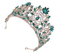 CALLARON 1 Pz Tiara Da Sposa Tiara Da Sposa Per Sposa Fasce Per Da Sposa Barocche Per Sposa Da Principessa Da Donna La Da Dea Da Halloween Cosplay Da