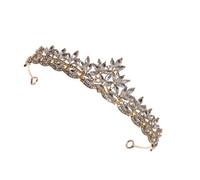 CALLARON 1 Pz Tiara Sposa con Foglie Decorazione per Matrimonio Accessorio per Sposa e Damigelle per Speciali e Cerimonie