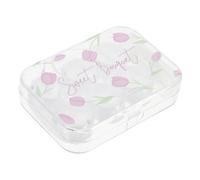 CALLARON 1 Set Custodia Per Lenti a Contatto Ragazze Custodia Da Viaggio Per Lenti a Contatto Accessori Custodia Per Contatti in Plastica Casi Di Contatto Pp Viola,porpora