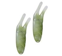 CALLARON 1 Set Massaggiatore Del Ponte Nasale Balsamo Detergente Per Scratcher Raschiatore Attrezzo Bastoncino Raschiante Di Bellezza Massaggiatori Nasali Resina Colore Casuale 2 Pezzi