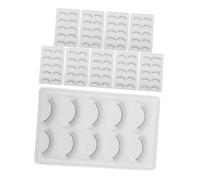 CALLARON 10 Pezzi ciglia per principianti Corso di formazione sul kit per extension ciglia Kit per l'allenamento delle pratica le per l'allenamento delle Black