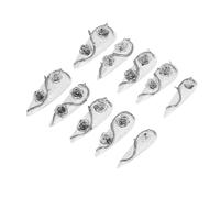 CALLARON 10 Pezzi Di Nail Art Spine Fiori Strass Per Unghie Unghie Finte Con Disegni Unghie A Bara Unghie Finte Da Sposa Unghie Finte Da Sposa Unghie Finte Da Sposa Unghie Finte