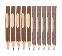 CALLARON 10 Pezzi Matita in Legno Rustica a Ramo per Campeggio e Disegno | Impugnatura Comoda, Design Ergonomico, Stile Natura, per Professionisti e Amanti All'aperto