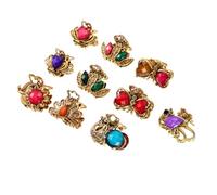 CALLARON 10 Pezzi Mollette per Chioma Piccole in Acrilico e Lega, Fermagli alla Moda per Donne e Ragazze, Comode da Indossare per Uso Quotidiano in Ufficio Stili multipli