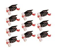 CALLARON 10pezzi Pz Decorazioni per Cappelli di Laurea Spille Smaltate Accessori per Laurea Souvenir Commemorativi per Celebrazioni