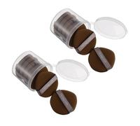 CALLARON 12 Pezzi Spugne Double Sided Spugne Cosmetiche per Fondotinta per Applicazioni Dettagliate su Tutti Tipi Prodotto e Risultati Sfumati